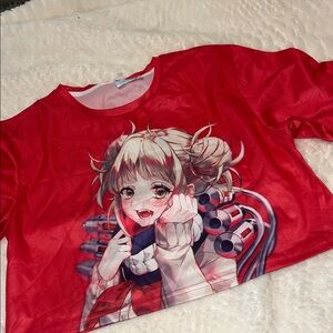 Himiko Toga from the anime manga series My Hero Academia cropped size S NWT